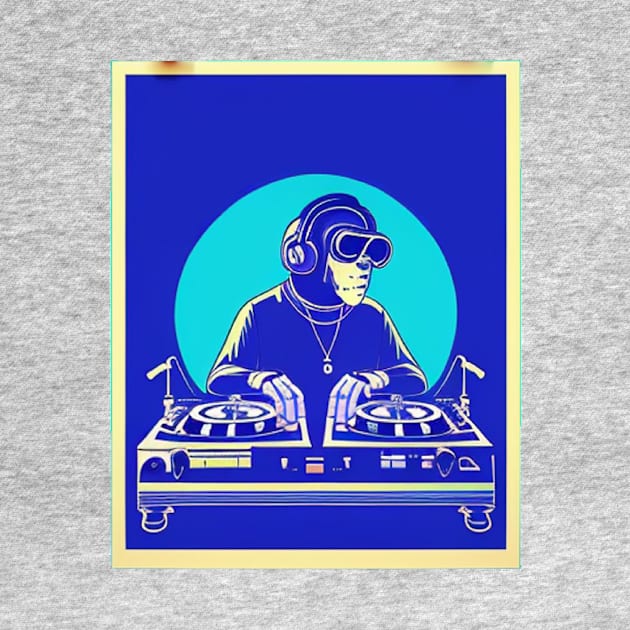 DJ Monkey Thinker by Yourex